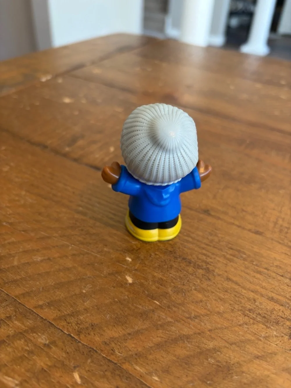 Fisher Price Little People boy with beanie as is